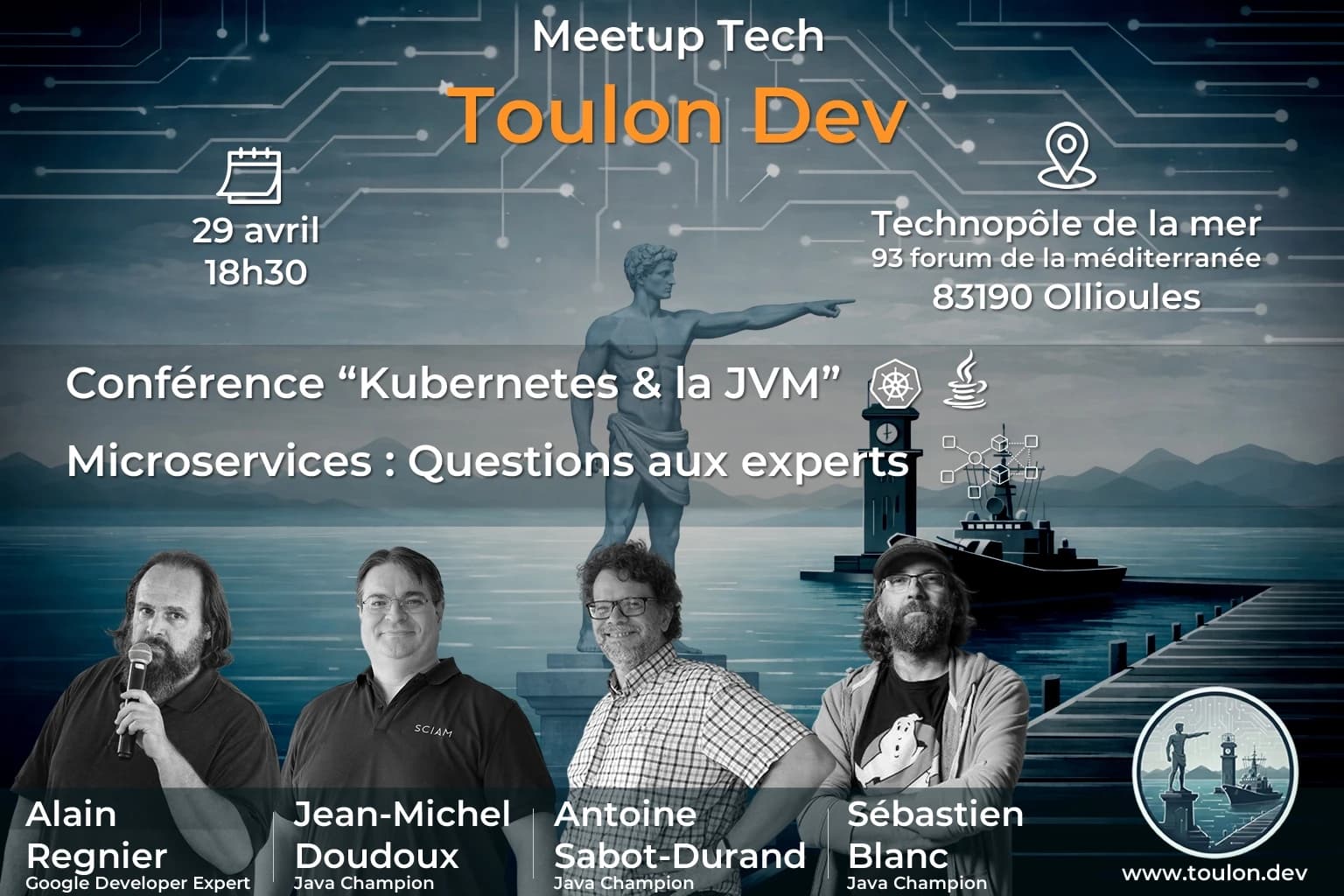 Toulon Dev - Soirée conférences & questions aux experts